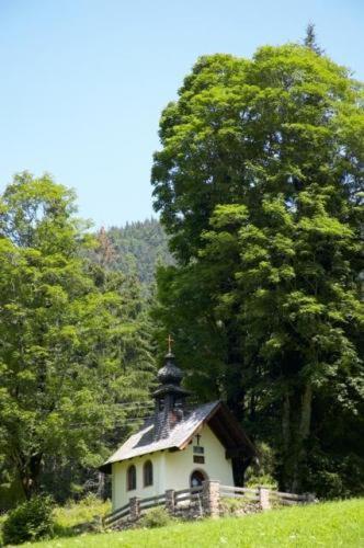 Alpengasthof Almrose Im Heutal ウンケン エクステリア 写真